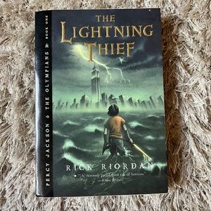 The Lightning Thief by Rick Riordan Paperback Book
